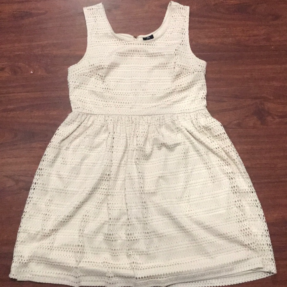 Cream dress